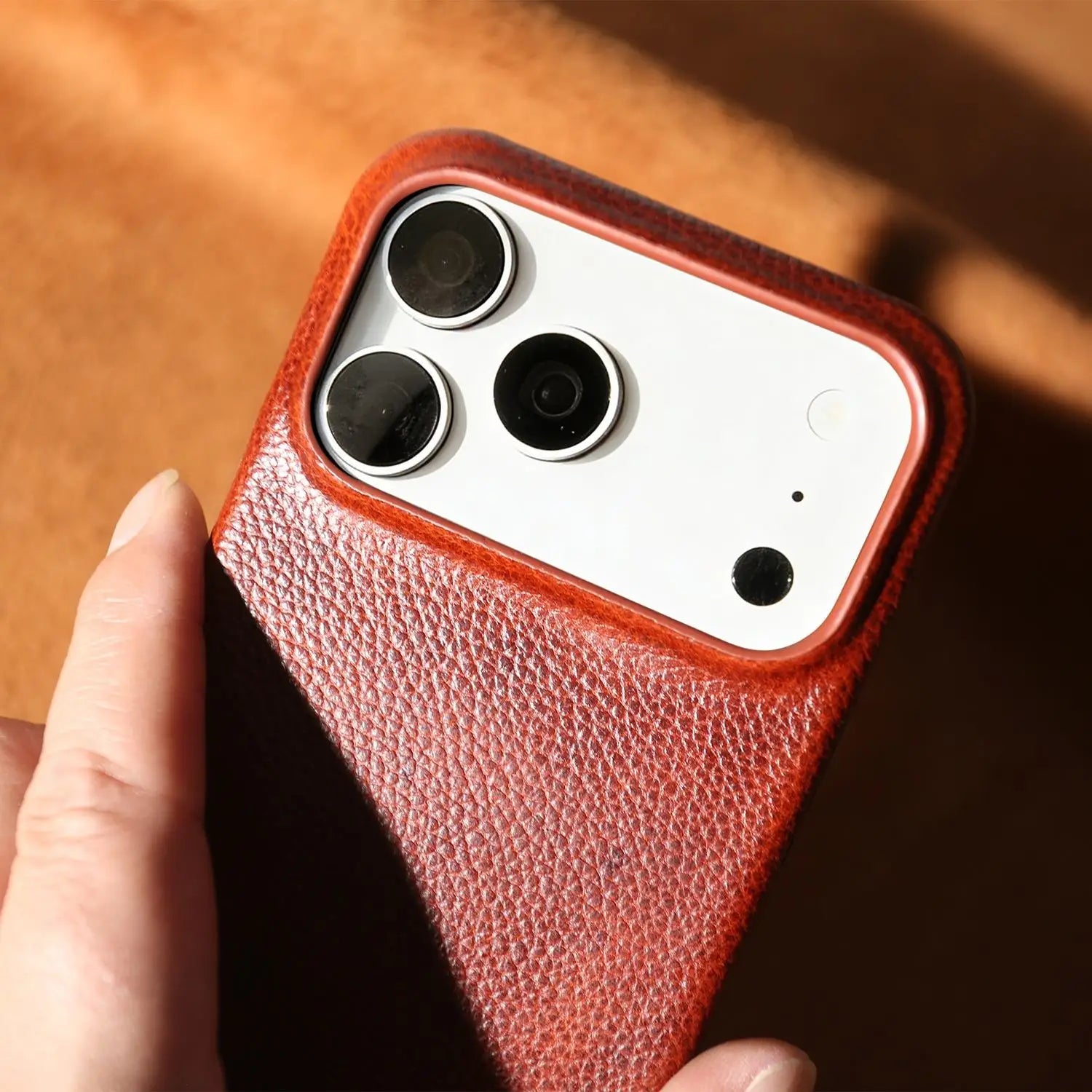 For Iphone 17 Pro Max Case For iphone16Pro 15 14 13 12 11 XR XS Genuine Leather Cover Cases Aesthetic Vintage Phone Back Coque