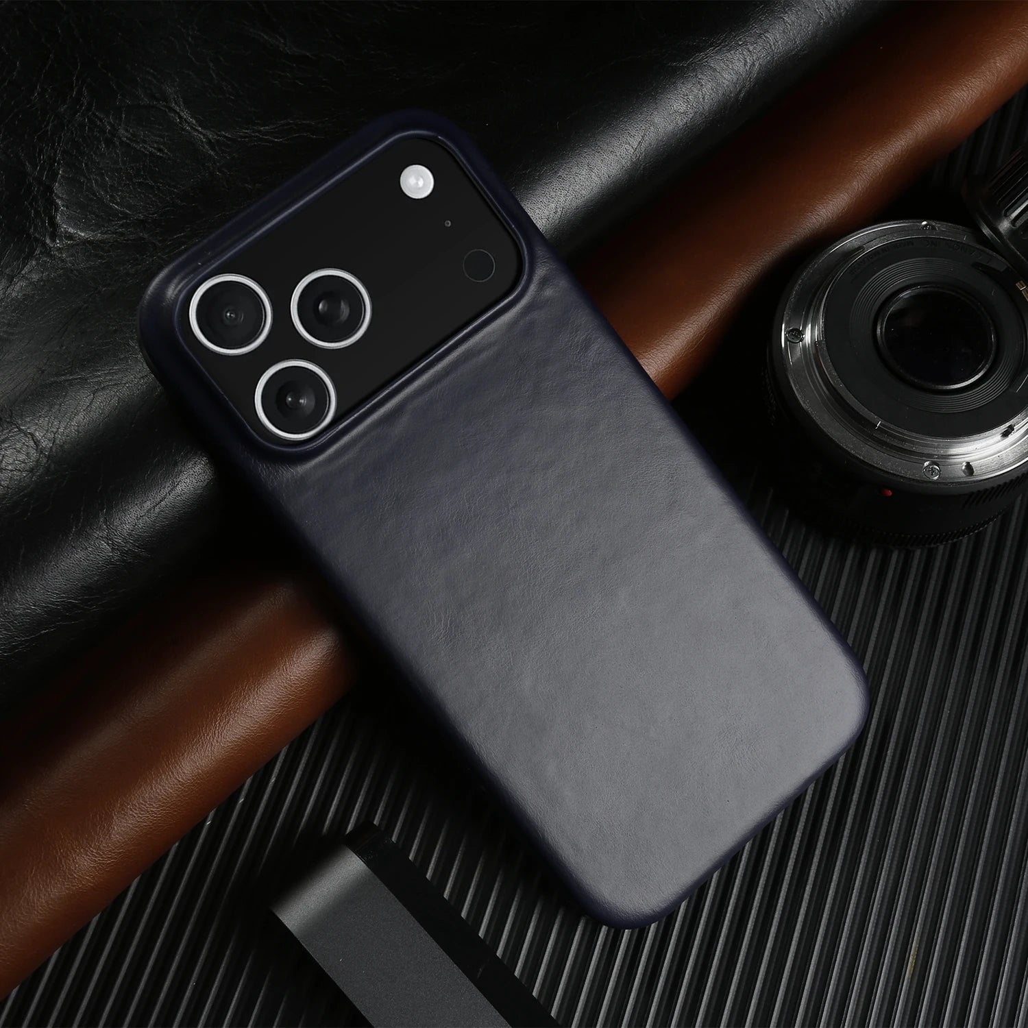 Oil Wax Genuine Leather Case For iphone 17 Pro Max Air 16 16e 15 Plus 14 13 12 11 Pro Max Back Cover Phone Case Coque Funda Capa