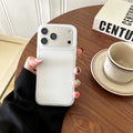 Luxury Transparent Candy Color Case For iPhone Air 17 16 15 14 13 12 Pro Max Plus 16E Clear Matte Silicone Soft Cover Shell 16+