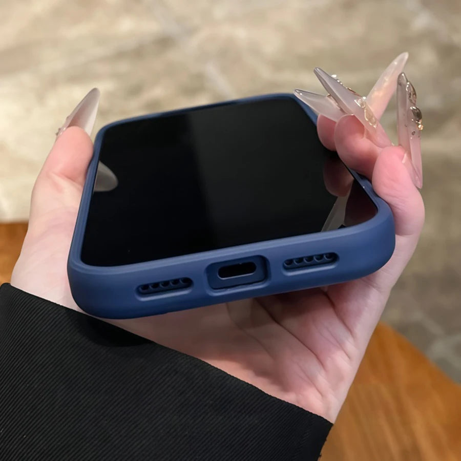 Advanced Silicone Soft Edge Transparent Hard Back Panel Case For iPhone 17 Air 17 Pro Max Funda Shockproof Phone Case Cover Gift