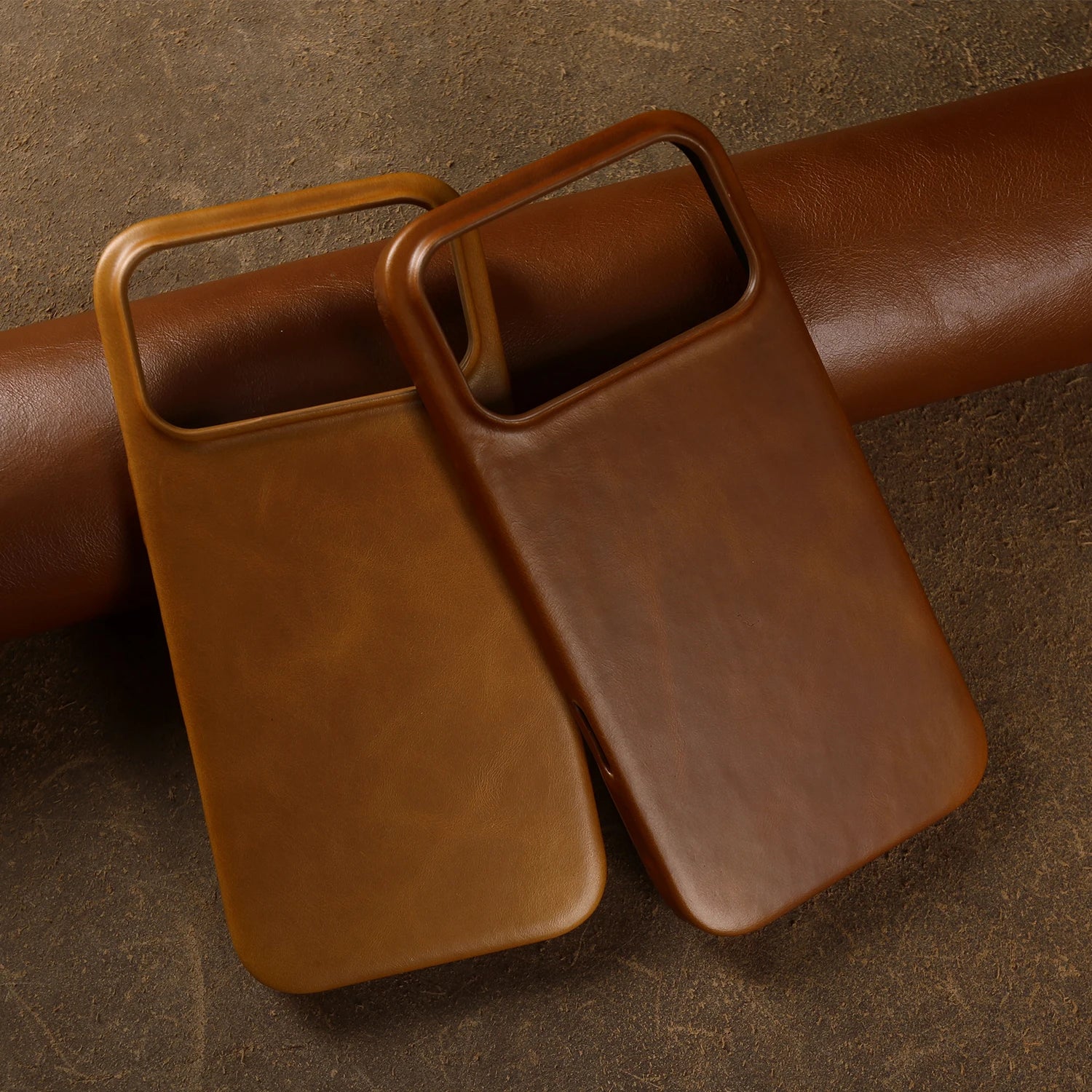 Retro For iphone 17 pro max 16 15 14 13 12 11 Case Luxury Genuine Leather Cases For iphone16 Vintage Full Covered Phone Cover