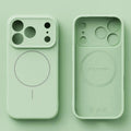 Magnetic Original Liquid Silicone For Magsafe Phone Case For iPhone 17 16 15 14 13 12 Pro Max 16 Plus 17Air Skin Feel Soft Cover