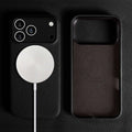 Luxury Magnetic Genuine Leather Case For iphone 17 Pro Max 16 15 14 13 12 11 for Magsafe Full Covered Phone Cases Back Cover