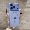 Matte Magnetic Translucent  Wireless Charge Phone Case For iPhone 17 Air 16 Plus 15 14 13 12 11 17 Pro Max for Magsafe Cover