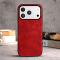 Case for iPhone 17 Pro Max Air coque Luxury Vintage leather cover funda for iphone 17 pro max case capa